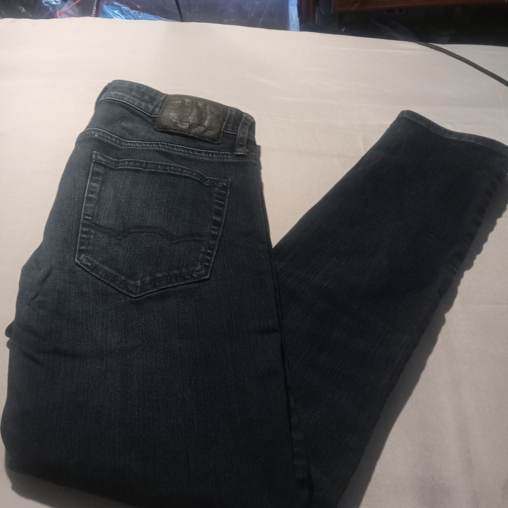 Dark Blue Denim Jeans